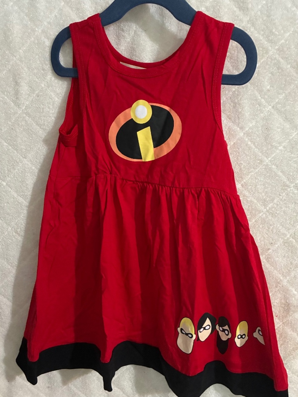Halloween Costume Girl Toddler Incredibles dress Size 6T